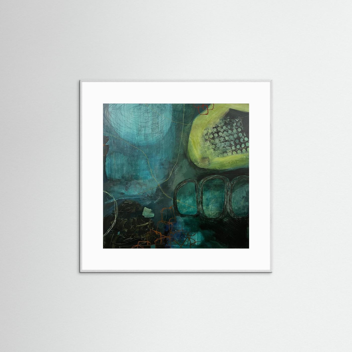 Behind the Waterfall Giclée Print