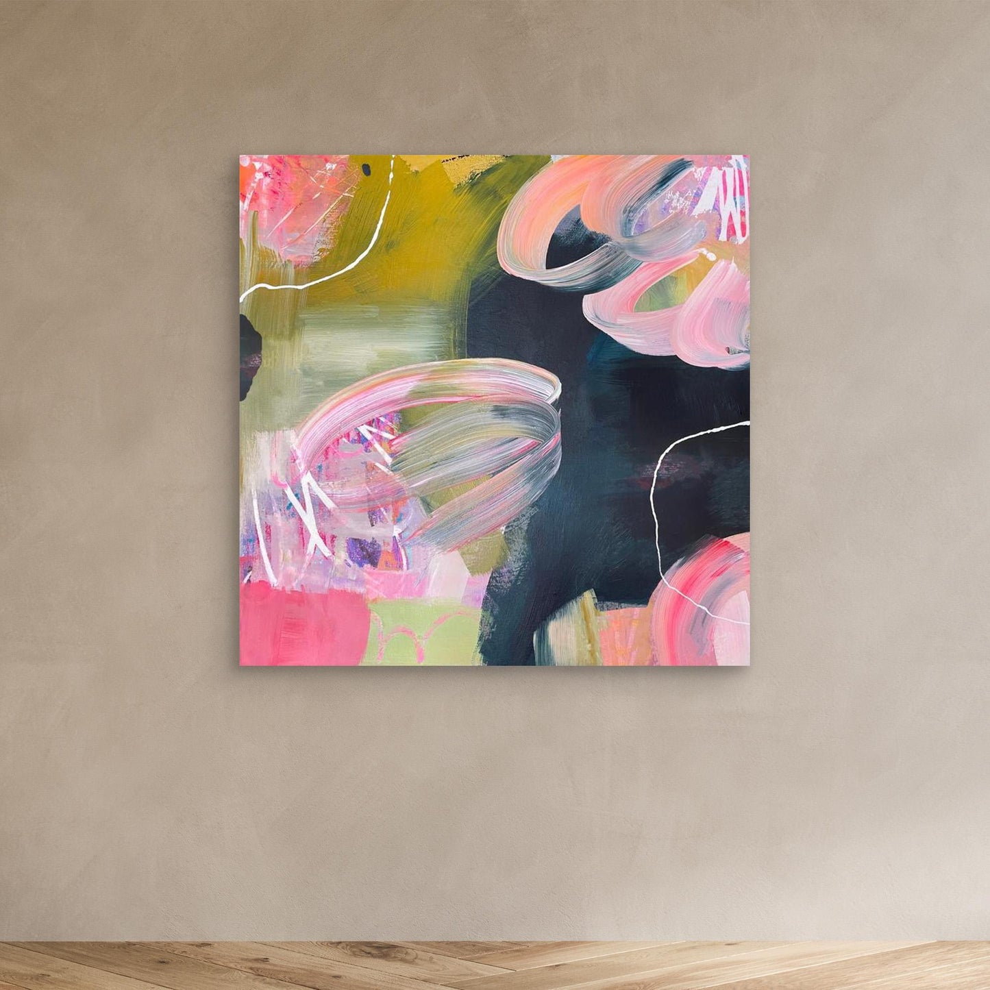 Bubblegum Canvas Art Print