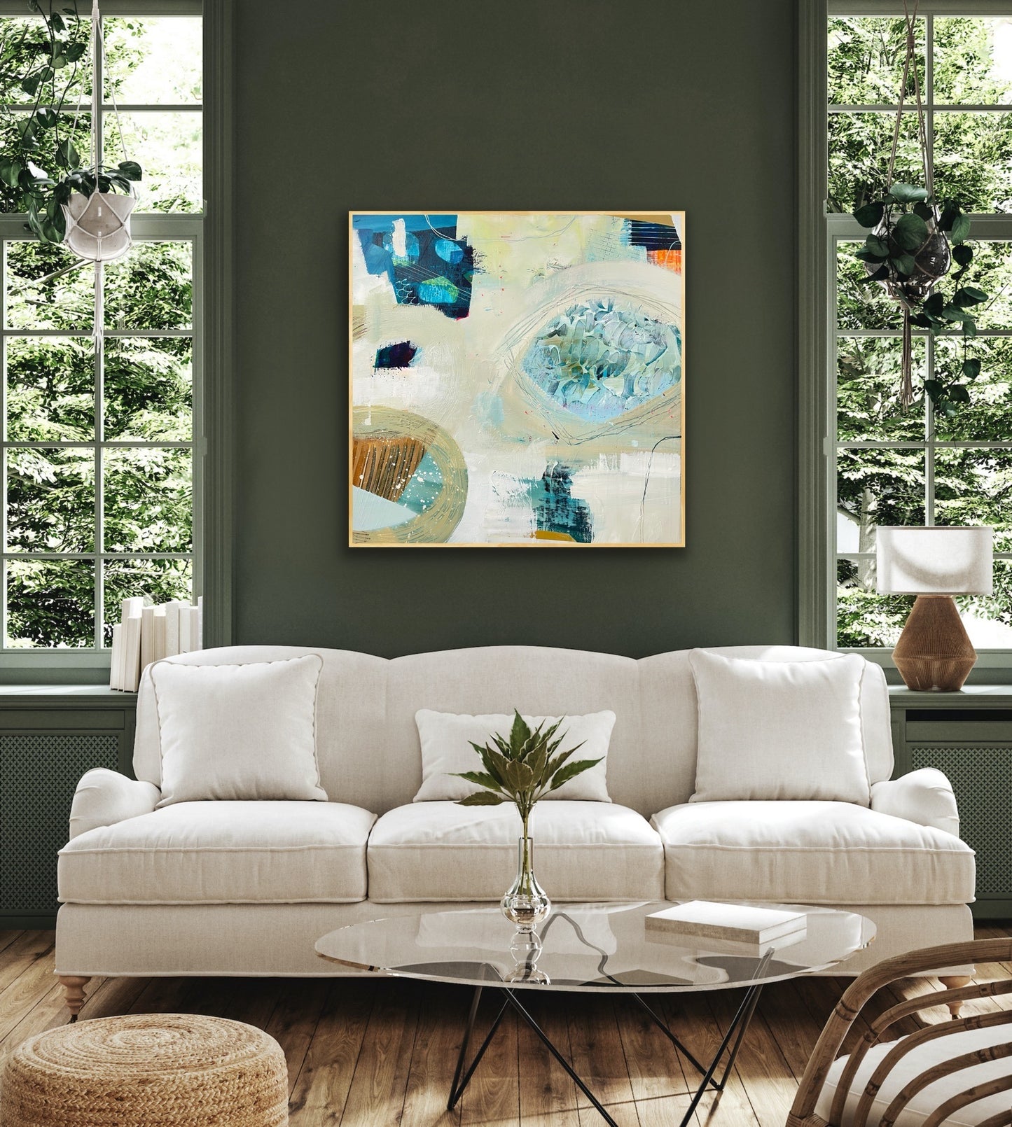 Beachcombing Canvas Print