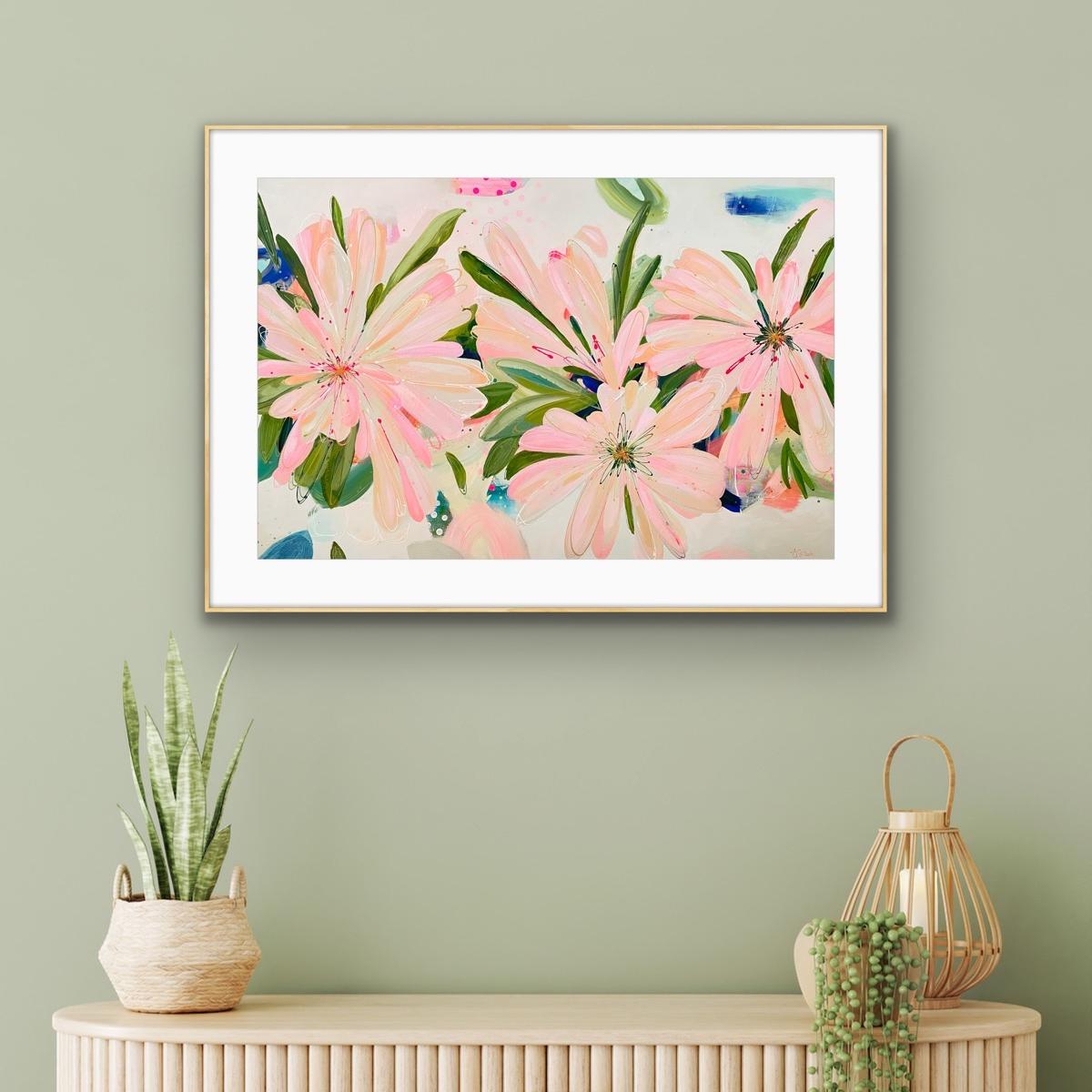 'Bellini Blooms' Art Print on Paper