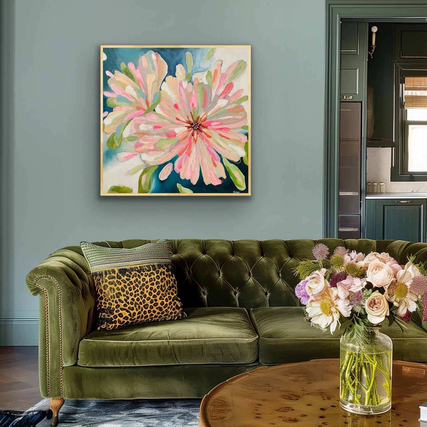 Bloom Large Canvas Print