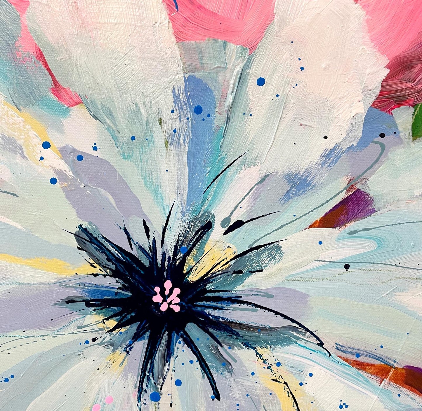 'Blowsy Blooms' Original Painting