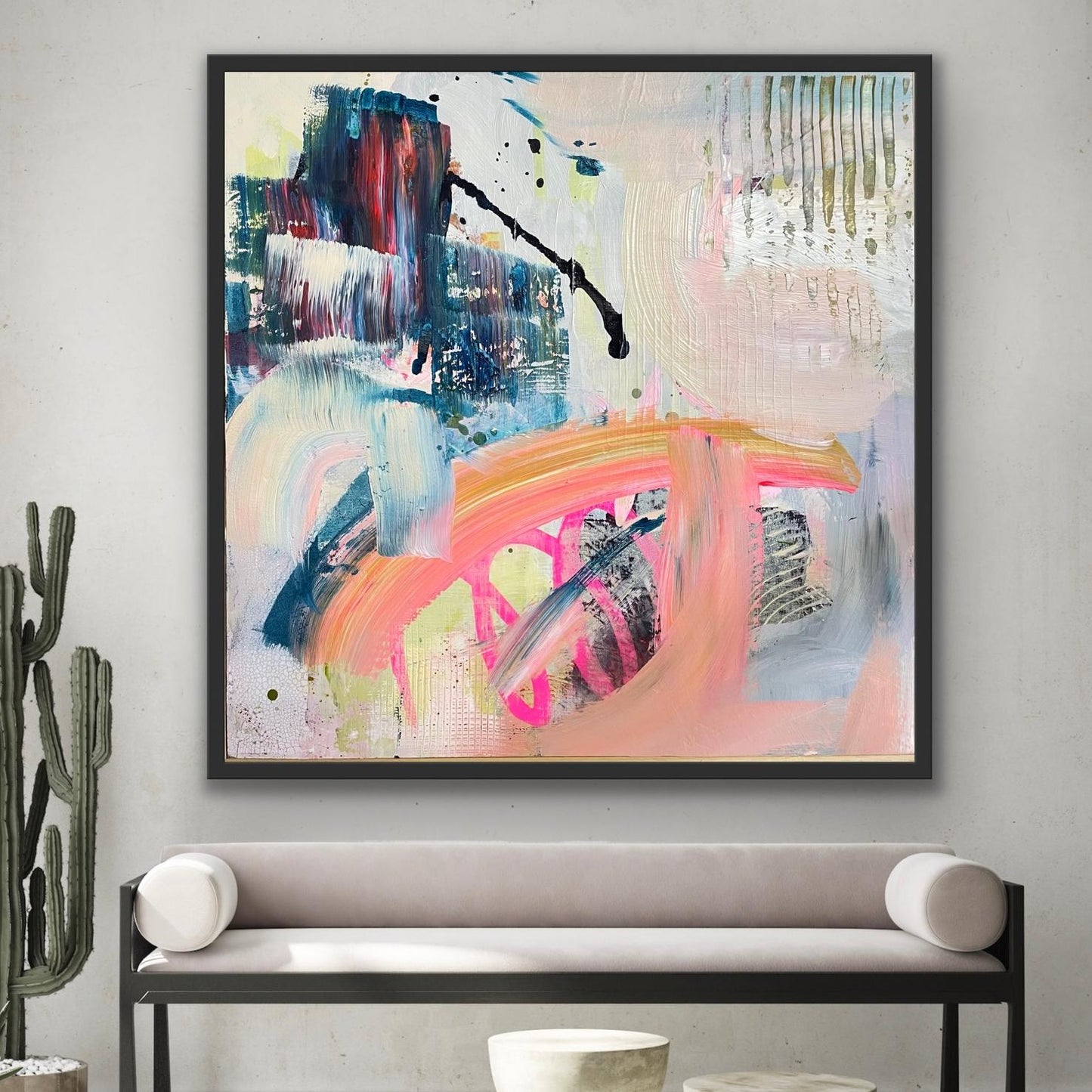 Chaos Canvas Art Print