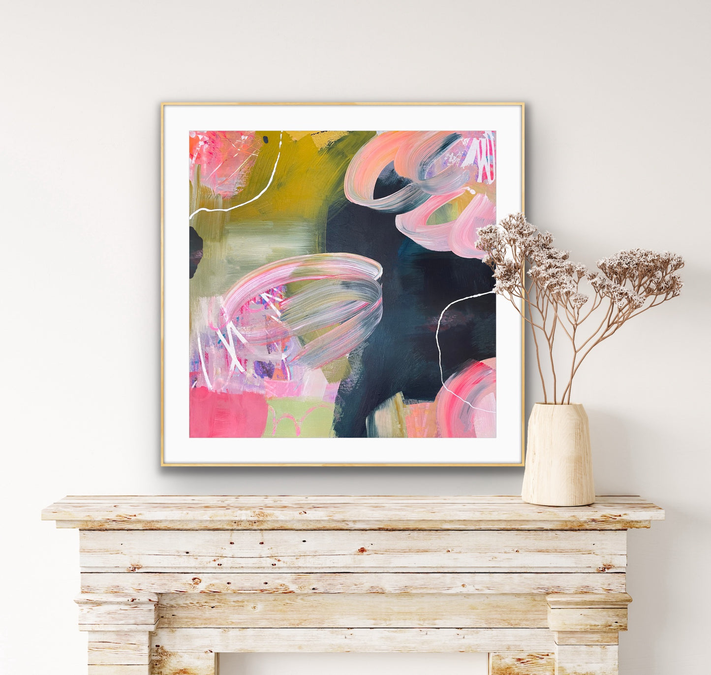 Bubblegum Framed Art Print on Paper