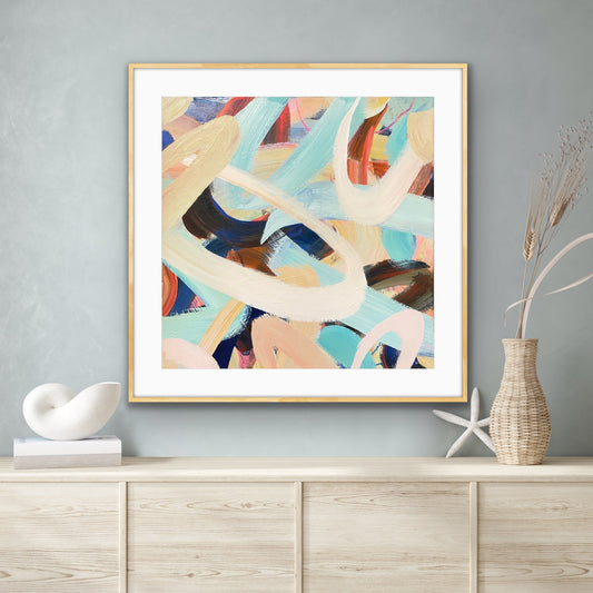 'Twist and Shout' Art Print on Paper
