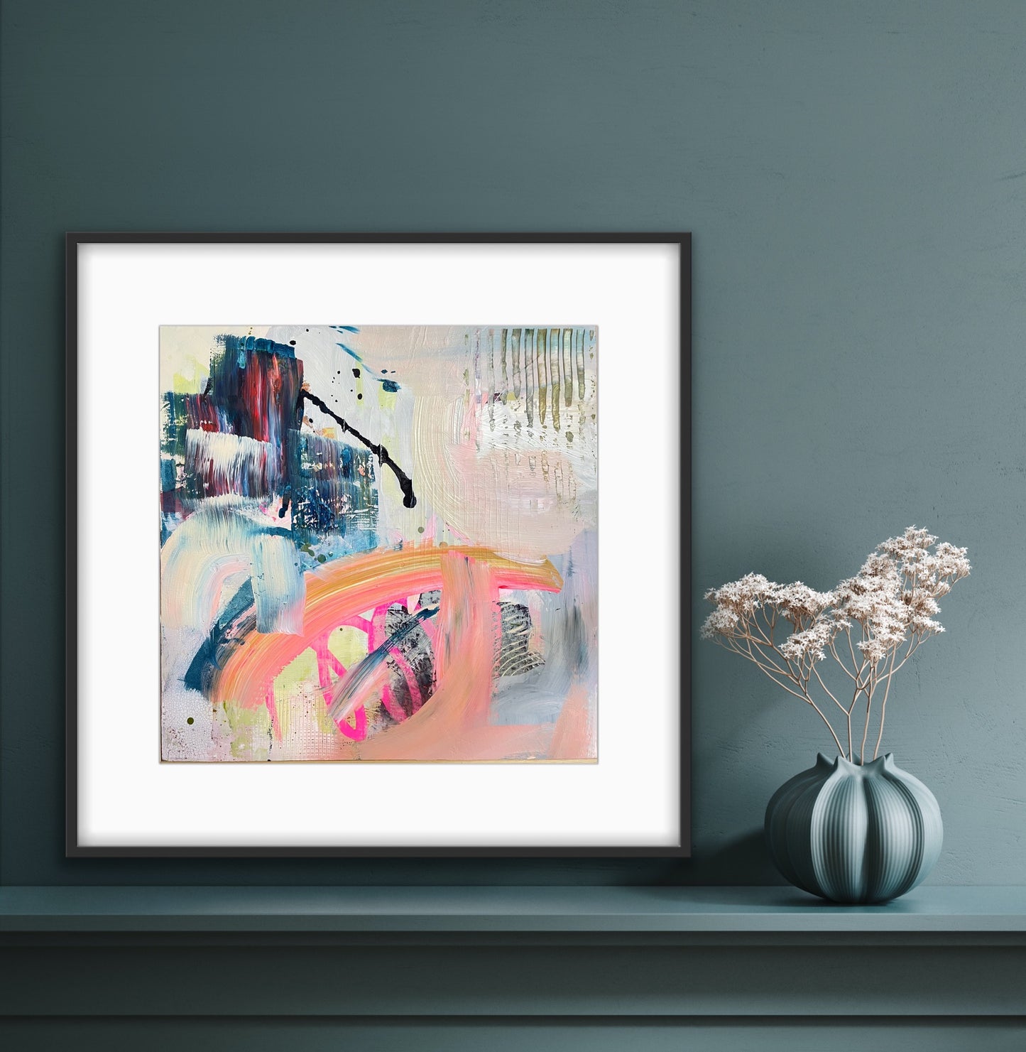 Chaos Framed Art Print on Paper