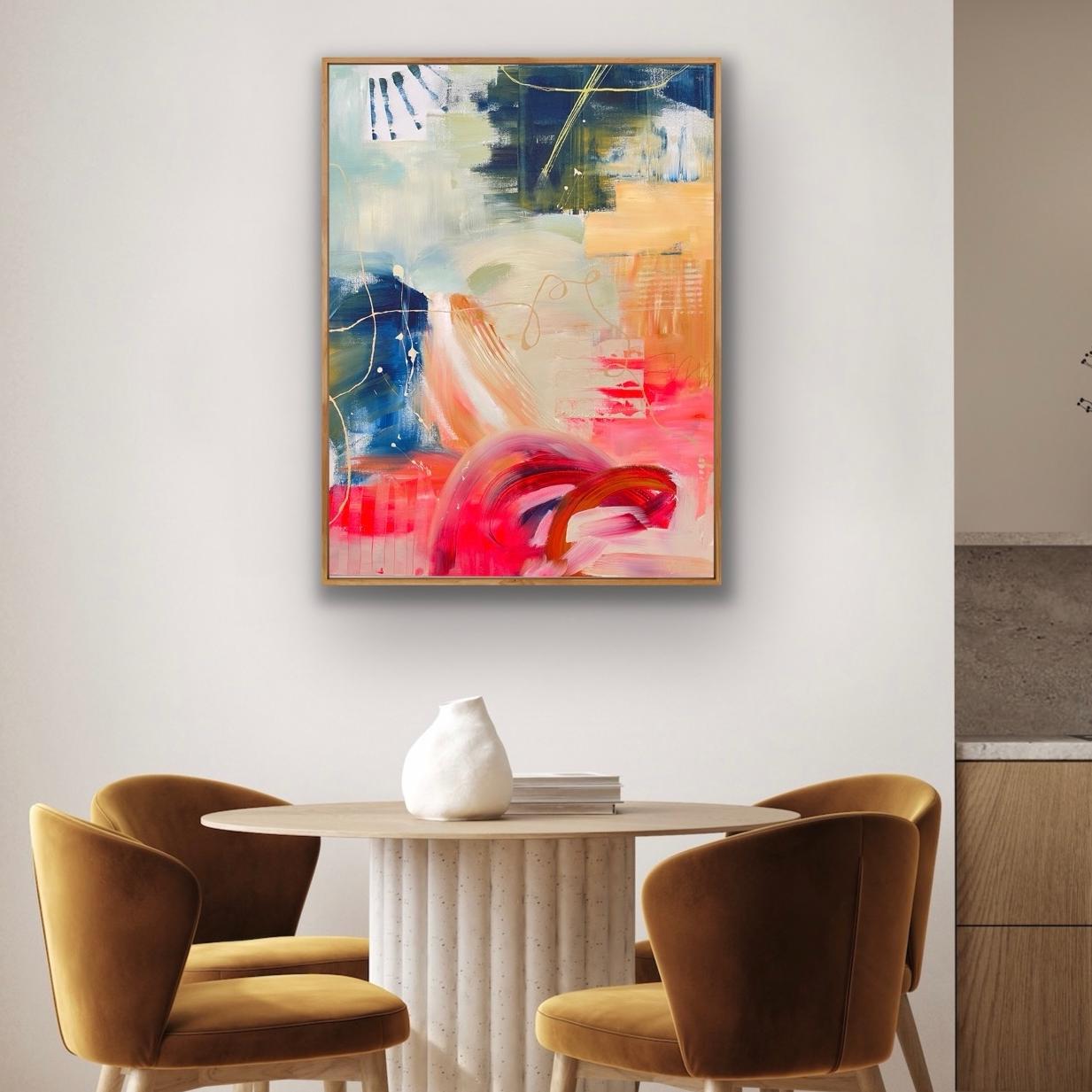 Red Moon Rising Canvas Print