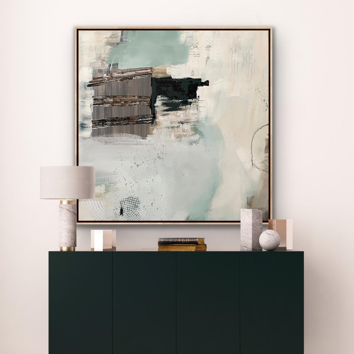 Seafoam's Echo Canvas Print