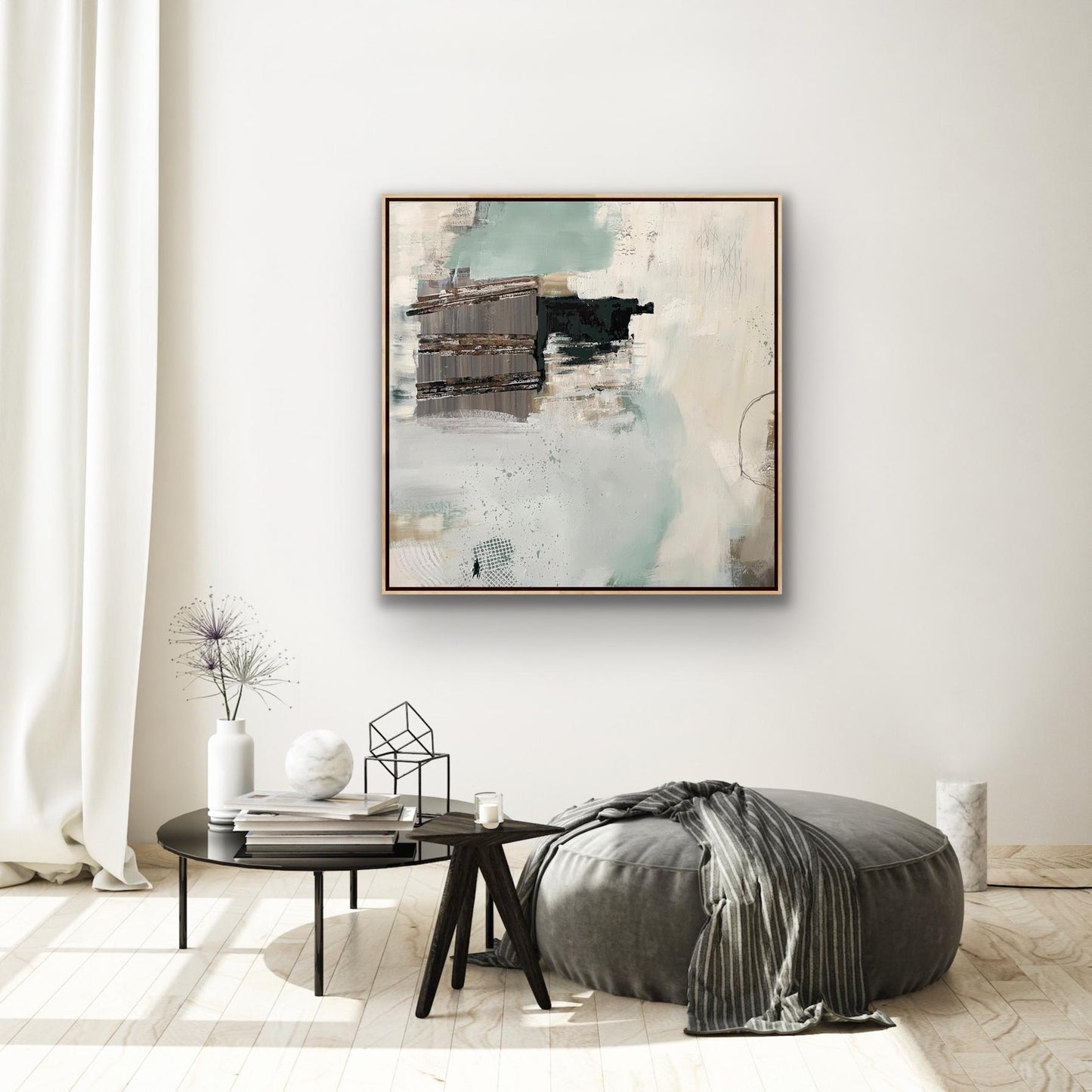 Seafoam's Echo Canvas Print