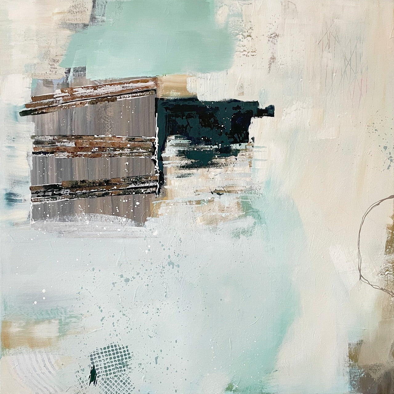 'Seafoam's Echo' Original Painting