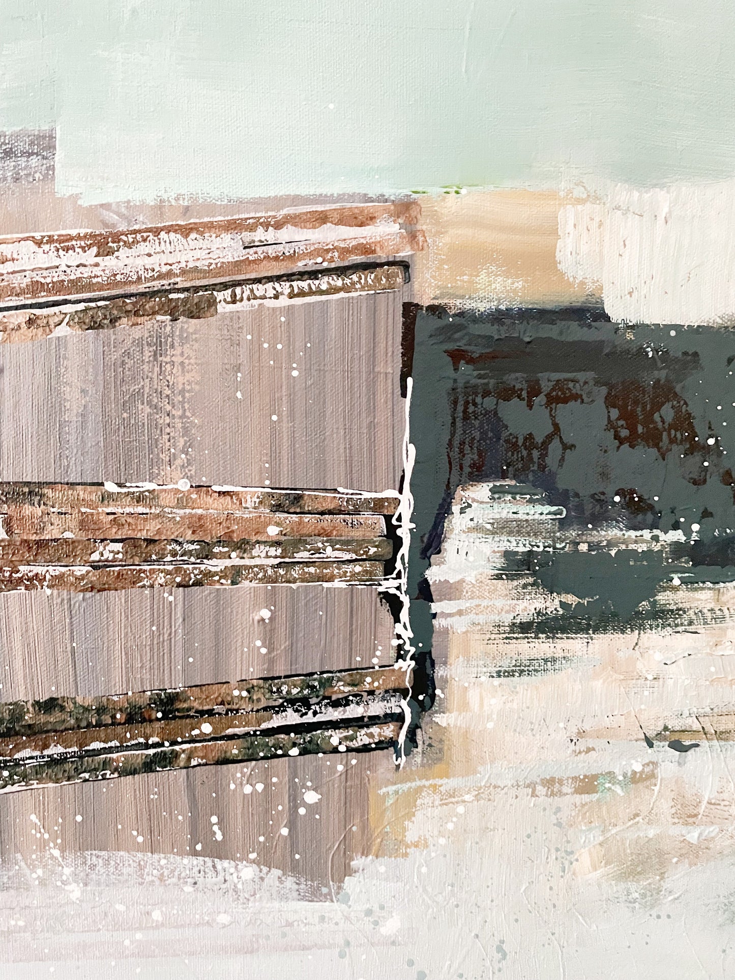 'Seafoam's Echo' Original Painting