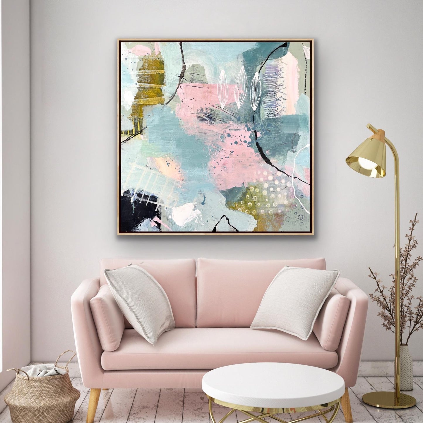 Shallow Pool Canvas Print