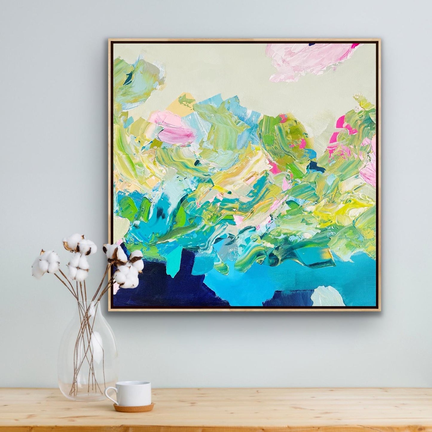 Turbulence Canvas Art Print