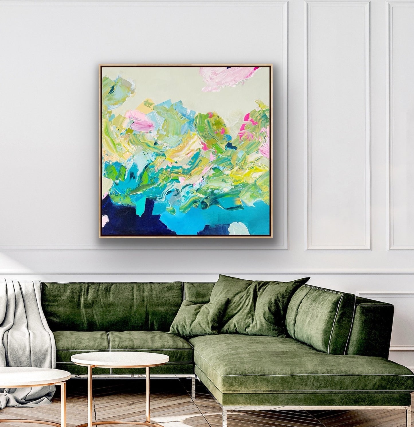 Turbulence Canvas Art Print
