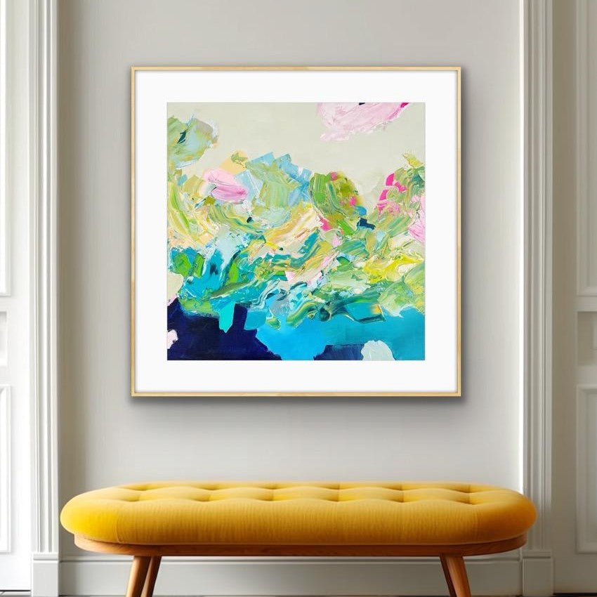 'Turbulence' Art Print on Paper