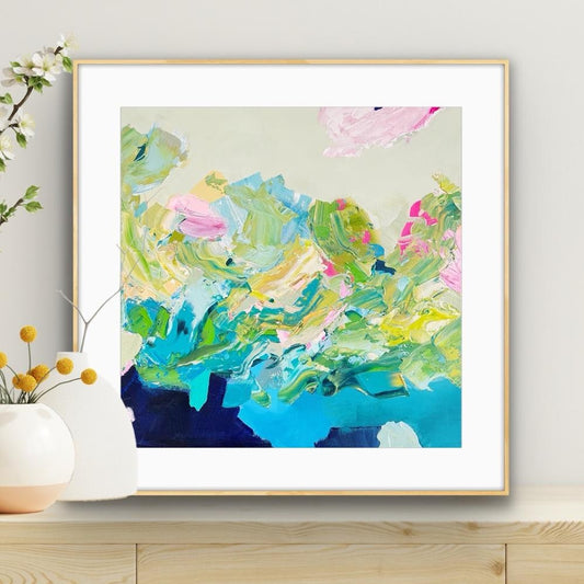 'Turbulence' Art Print on Paper
