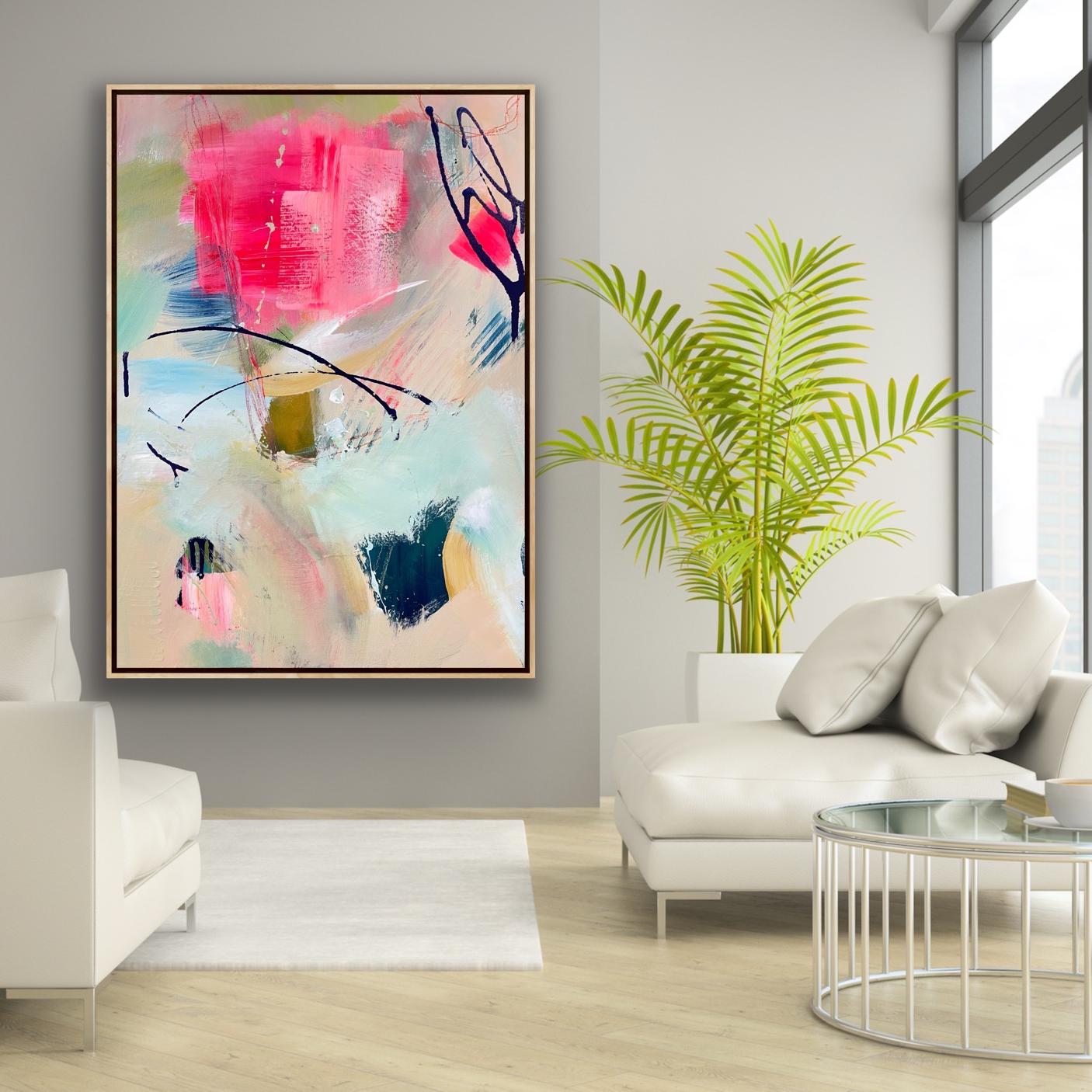 'Unexpected Arrival' Canvas Art Print (vertical)