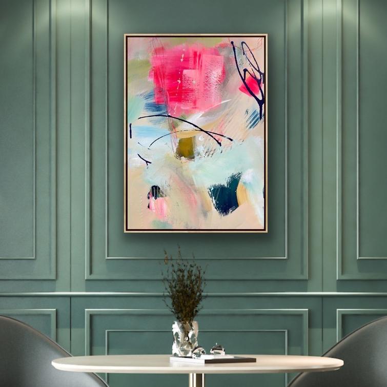 'Unexpected Arrival' Canvas Art Print (vertical)