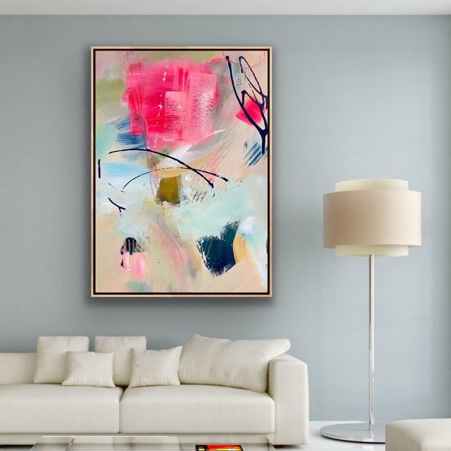'Unexpected Arrival' Canvas Art Print (vertical)