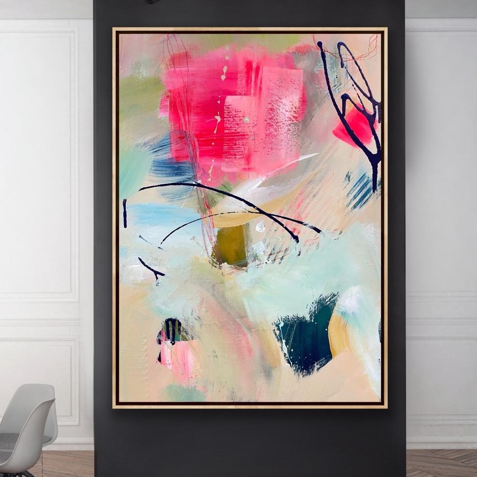 'Unexpected Arrival' Canvas Art Print (vertical)