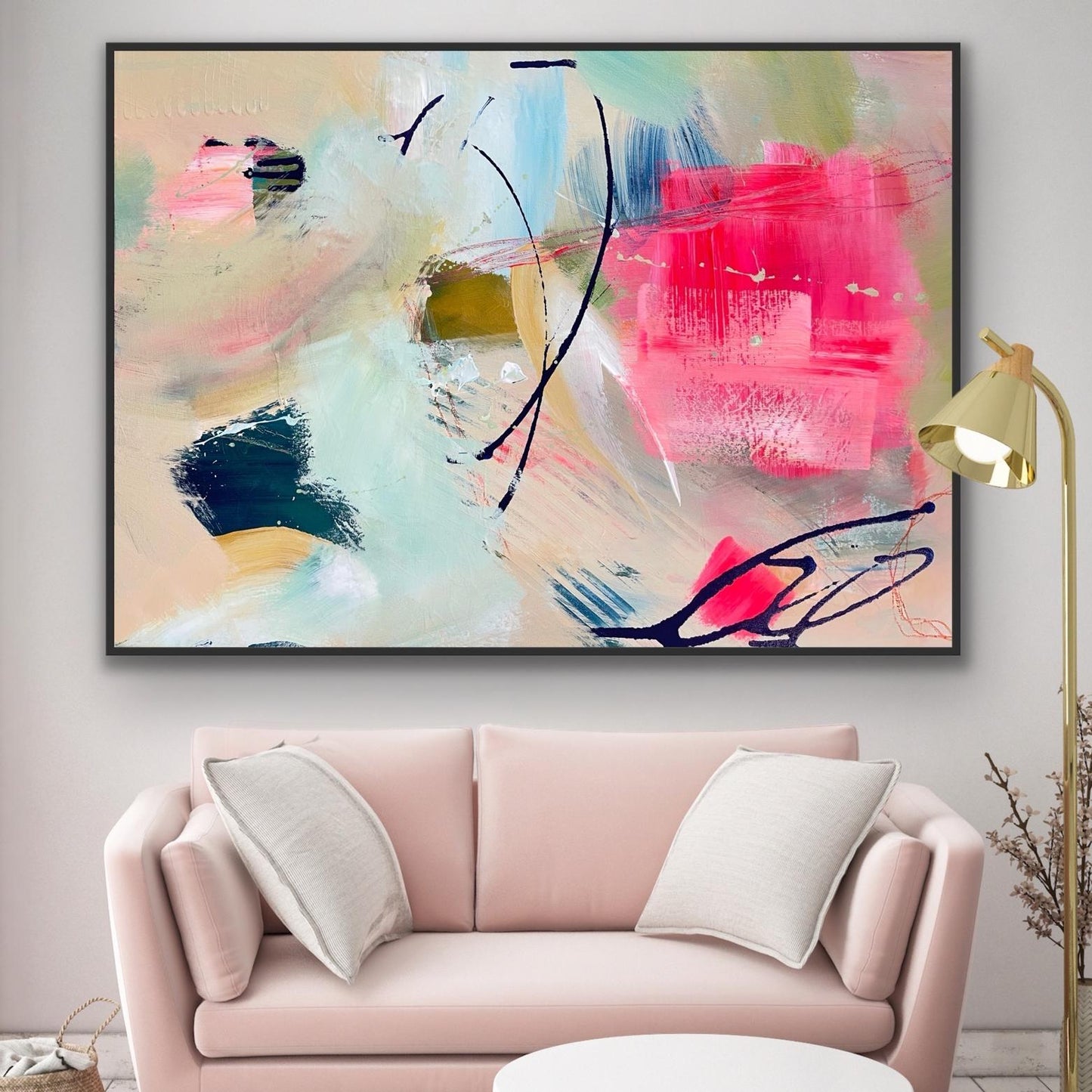 Unexpected Arrival Canvas Print