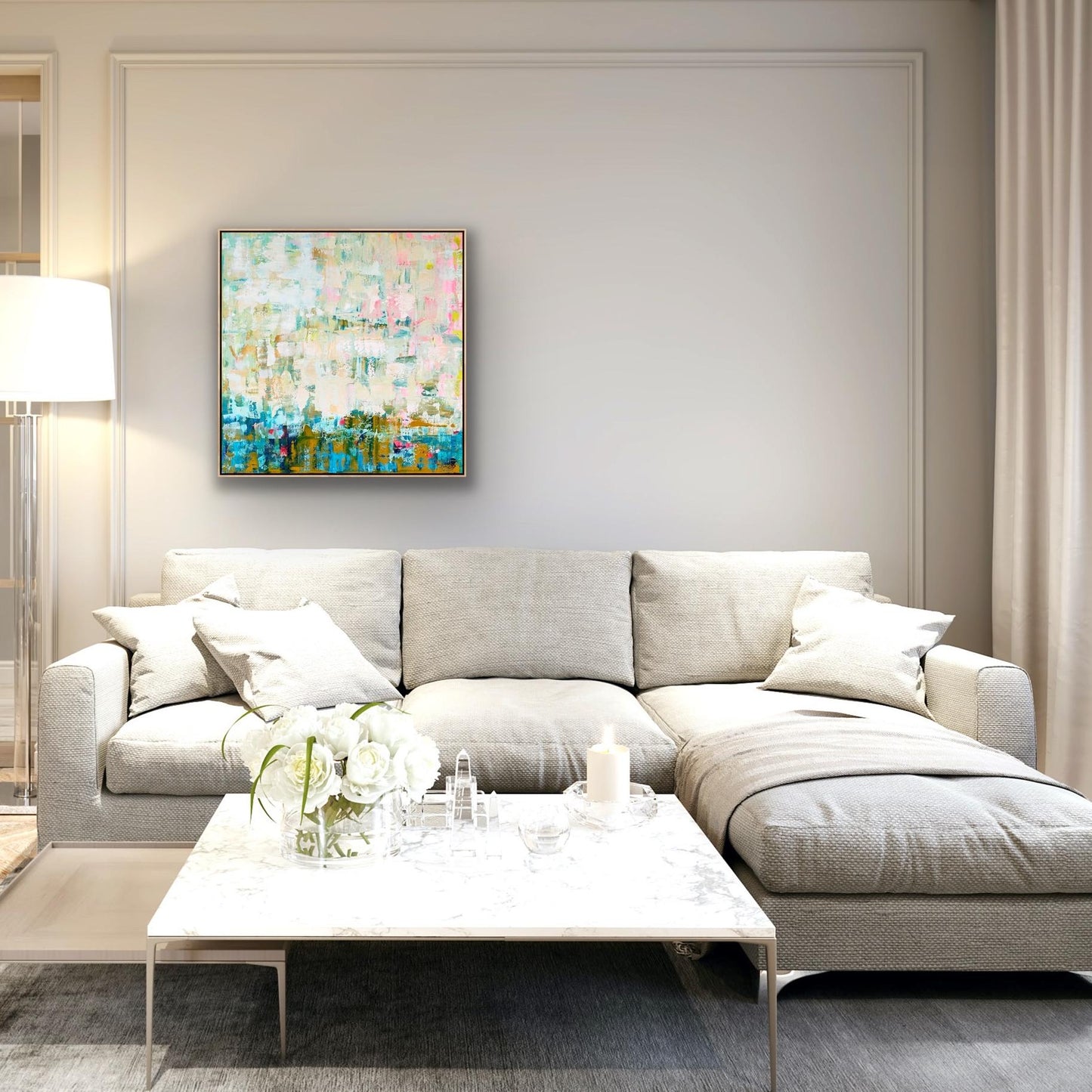 Where the Light Falls Canvas Art Print