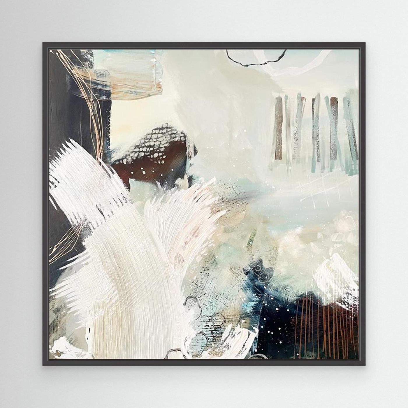 Siren's Swell Art Print on Canvas
