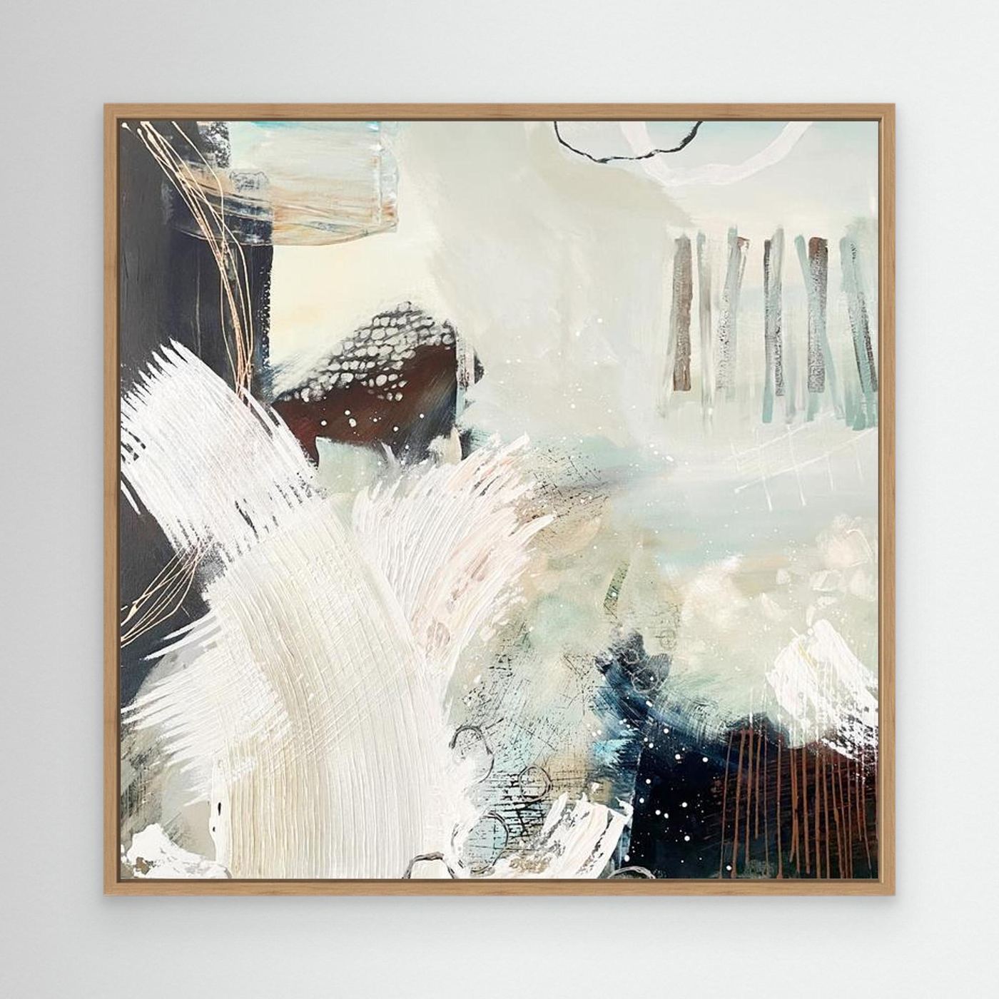 Siren's Swell Art Print on Canvas