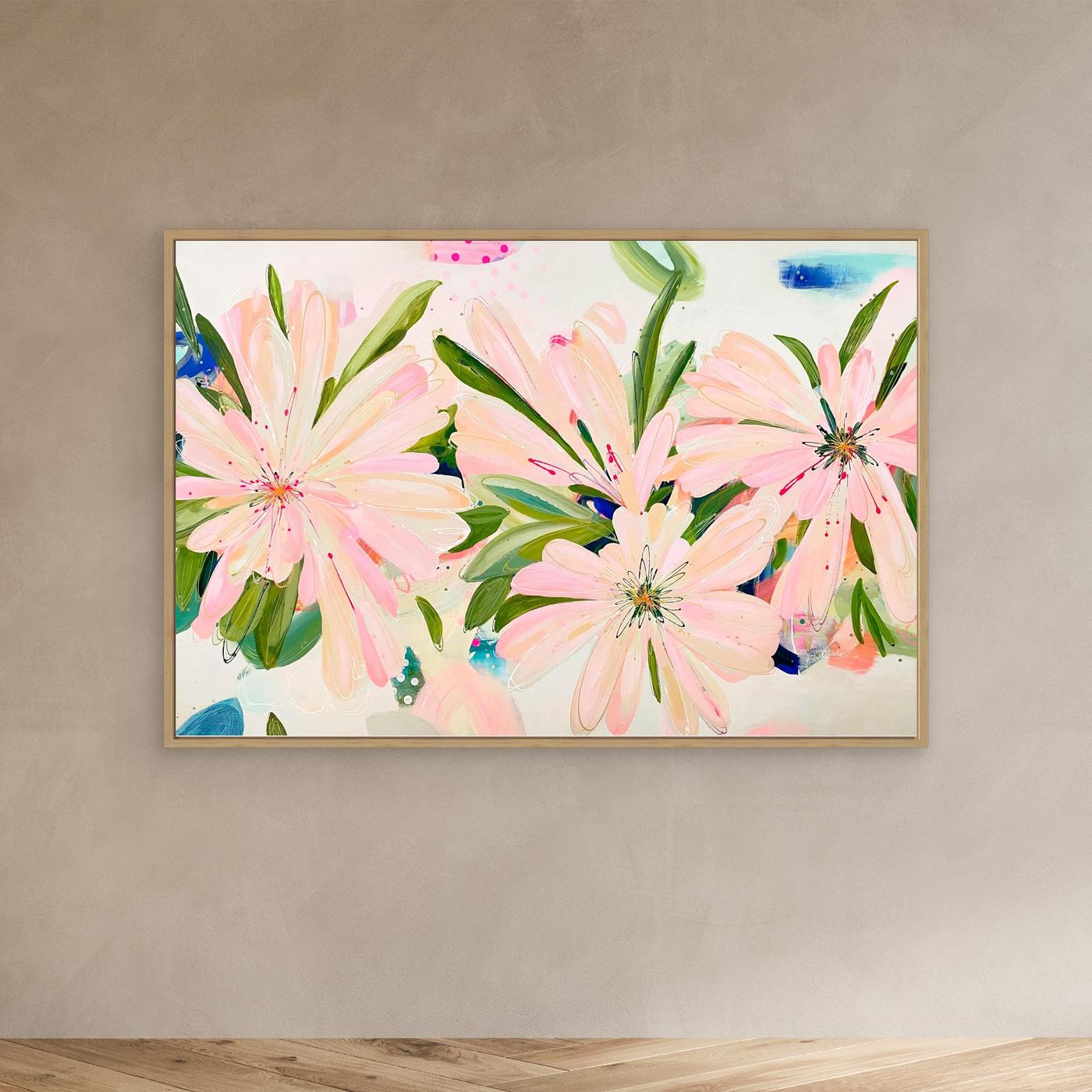'Bellini Blooms' Canvas ARt Print