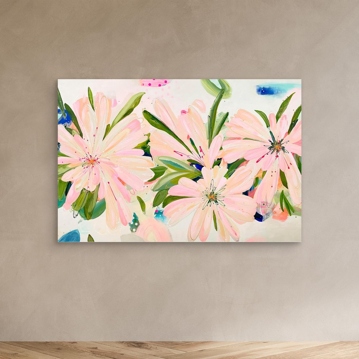 'Bellini Blooms' Canvas ARt Print
